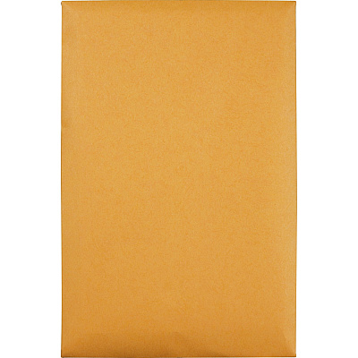 Quality Park 5 x 7-1/2 Clasp Envelopes with Deeply Gummed Flaps (QUA37835)