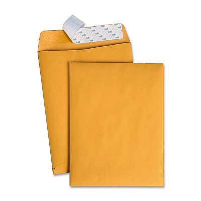 Quality Park 9 x 12 Catalog Envelopes with Redi-Strip Closure (QUA44562)
