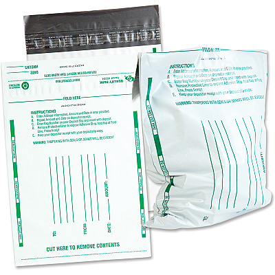Quality Park Night Deposit Bags (QUA45224)