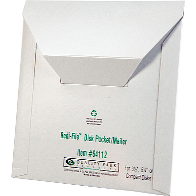 Quality Park 5 1/4" Economy Disk Mailers (QUA64112)