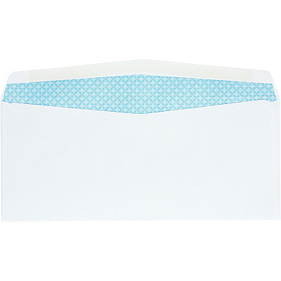 Quality Park No. 10 Security Tint Business Envelopes with Gummed Flap (QUA90030)
