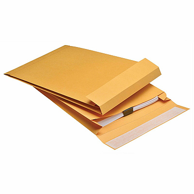 Quality Park 9 x 12 x 2 Expansion Envelopes with Self-Seal Closure (QUA93334)