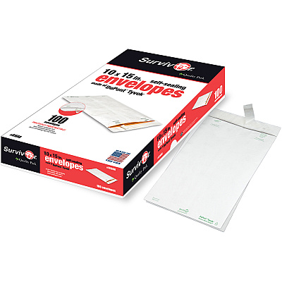 Survivor 10 x 15 DuPont Tyvek Catalog Mailers (QUAR1660)