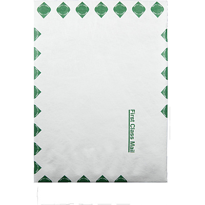 Survivor 10 x 13 x 1-1/2 DuPont Tyvek Expansion First Class Border Mailers (QUAR4210)