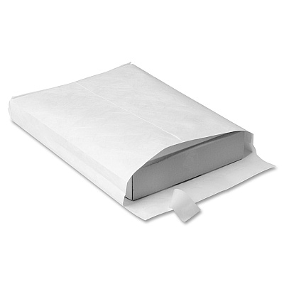 Survivor 10 x 13 x 1-1/2 DuPont Tyvek Expansion Mailers with Self-Seal Envelopes (QUAR4500)