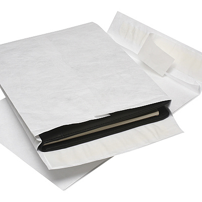 Survivor 10 x 13 x 1-1/2 DuPont Tyvek Expansion Mailers with Self-Seal Envelopes (QUAR4500)