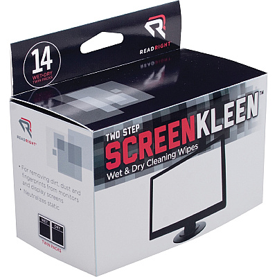 Read Right Kleen & Dry Screen Cleaners (REARR1205)