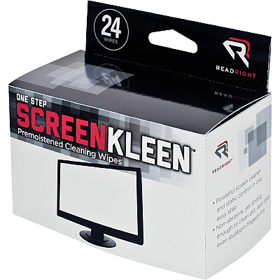 Read Right One Step CRT Screen Cleaning Wipes (REARR1209)