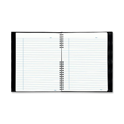 Rediform NotePro Twin - wire Composition Notebook - Letter (REDA10200BLK)