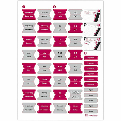 Brownline CoilPro 14-Month Monthly Planner, 11" x 8-1/2" , English (CB1262CBLK)