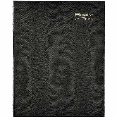 Brownline CoilPro Weekly Planner, 11" x 8-1/2" , English (CB950CBLK)