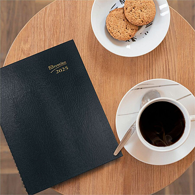 Brownline CoilPro Weekly Planner, 11" x 8-1/2" , English (CB950CBLK)