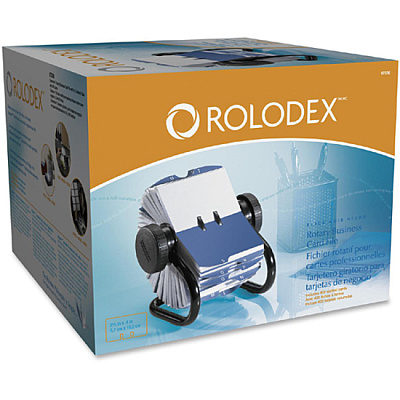 Rolodex Rotary A-Z Index Business Card Files (ROL67236)
