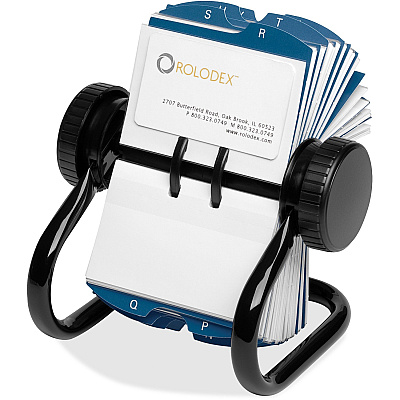 Rolodex Rotary A-Z Index Business Card Files (ROL67236)