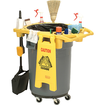 Rubbermaid Commercial Brute Rim Caddy (RCP9W8700YW)