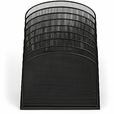 Safco Onyx Wire Mesh Desktop Organizer (SAF3258BL)