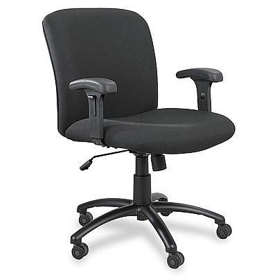 Safco Big & Tall Executive Mid-Back Chair (SAF3491BL)
