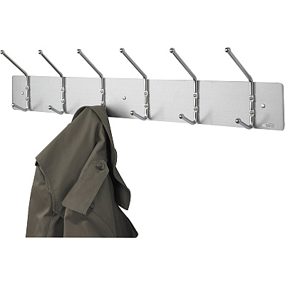 Safco 6-Hook Contemporary Steel Coat Hooks (SAF4162)