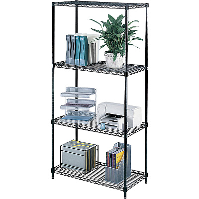 Safco Industrial Wire Shelving (SAF5291BL)