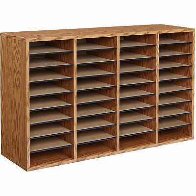 Safco Adjustable Shelves Literature Organizers (SAF9424MO)