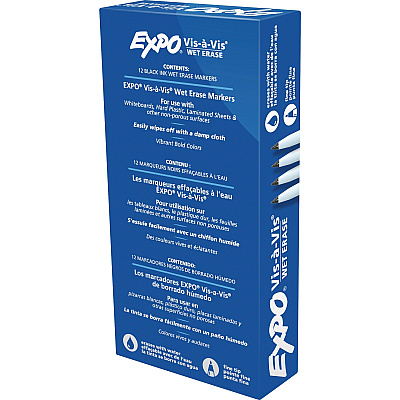 EXPO Vis-A-Vis Wet-Erase Markers (SAN16001)