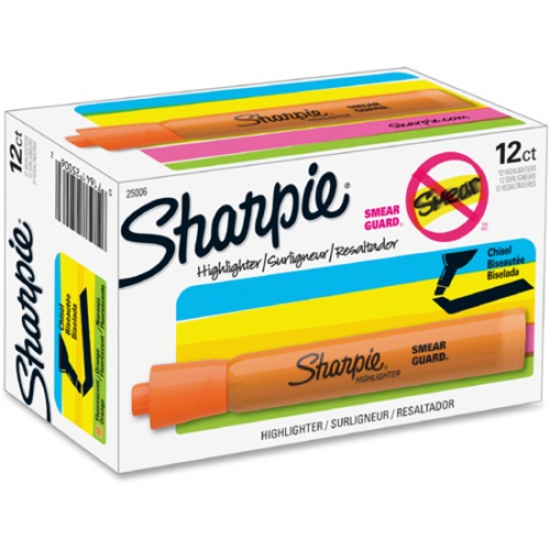 Sharpie SmearGuard Tank Style Highlighters (25006)