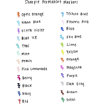 Sharpie Precision Permanent Markers (SAN37003)
