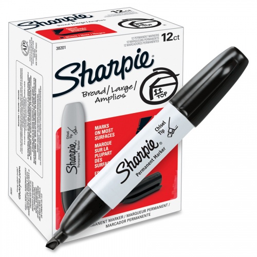 Sharpie Large Barrel Permanent Markers (38201)
