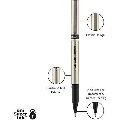 uniball Deluxe Rollerball Pens (UBC60052)