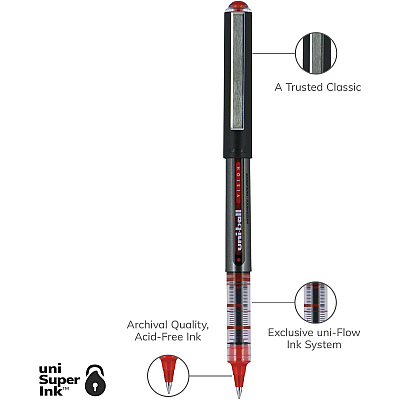 uniball Vision Rollerball Pens (UBC60117)