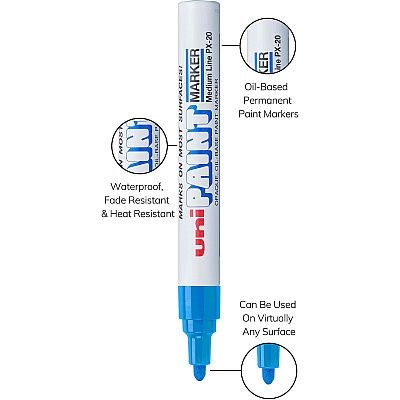 Uni Uni-Paint PX-20 Oil-Based Paint Marker (UBC63603)
