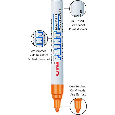 Uni Uni-Paint PX-20 Oil-Based Paint Marker (UBC63607)
