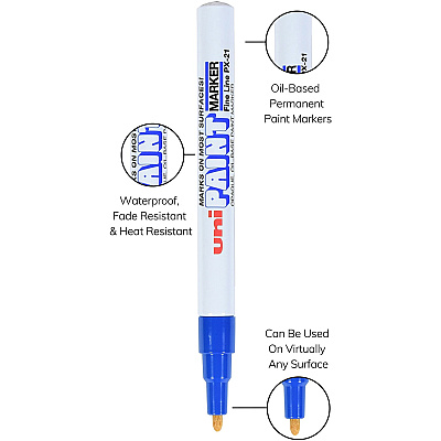 Uni Uni-Paint PX-21 Oil-Based Paint Marker (UBC63703)