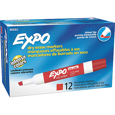 EXPO Large Barrel Dry-Erase Markers (SAN80002)