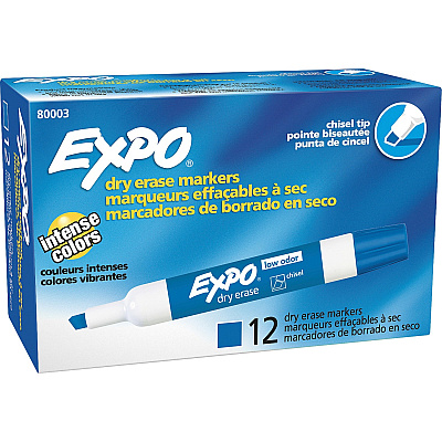 EXPO Large Barrel Dry-Erase Markers (SAN80003)