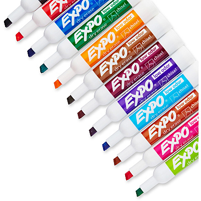 EXPO Low-Odor Dry-erase Markers (SAN81045)