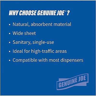 Genuine Joe Embossed Hardwound Roll Towels (GJO22200)