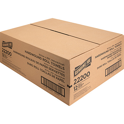 Genuine Joe Embossed Hardwound Roll Towels (GJO22200)