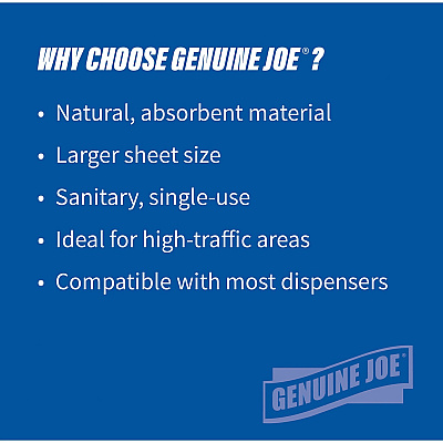 Genuine Joe Embossed Hardwound Roll Towels (GJO22600)