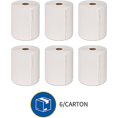 Genuine Joe Hardwound Roll Paper Towels (GJO22700)