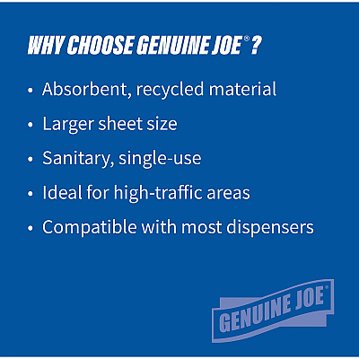 Genuine Joe Hardwound Roll Paper Towels (GJO22700)