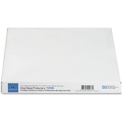 Sparco Top-Loading Vinyl Sheet Protectors (SPR73908)