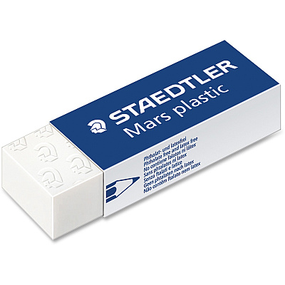 Staedtler Mars Plastic White Eraser (STD52650)