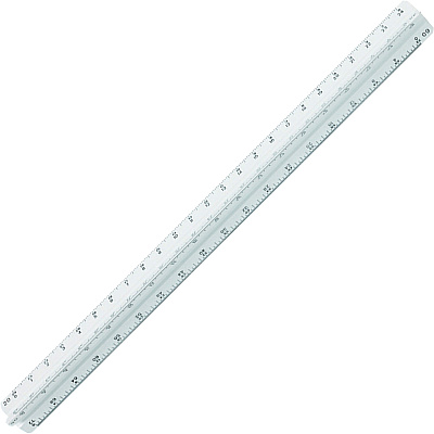 Staedtler 12" Triangular Engineer Scale (STD9871934BK)