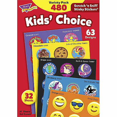 TREND Stinky Stickers Super Saver Variety Pack (TEPT089)