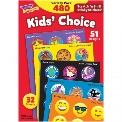 TREND Stinky Stickers Super Saver Variety Pack (T089)