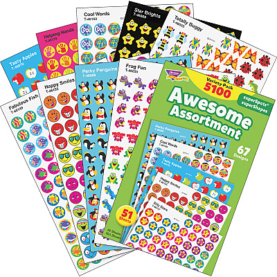 TREND Awesome Assortment Stickers (TEPT46826)