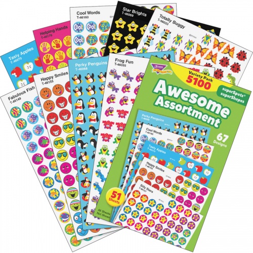 TREND Awesome Assortment Stickers (T46826)