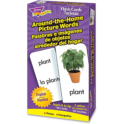TREND English/Spanish Picture Words Flash Cards (TEPT53015)