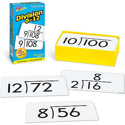 TREND Division 0-12 Flash Cards (TEPT53106)